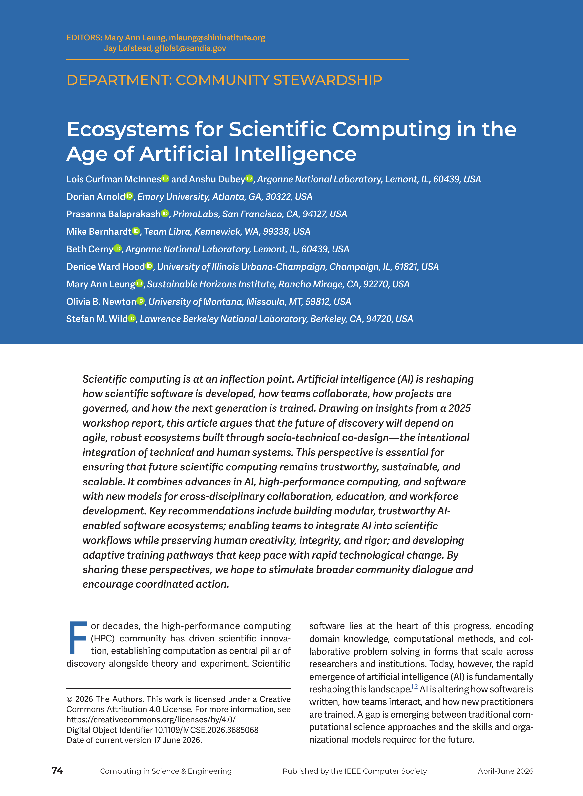 First page preview of Paper Title 1