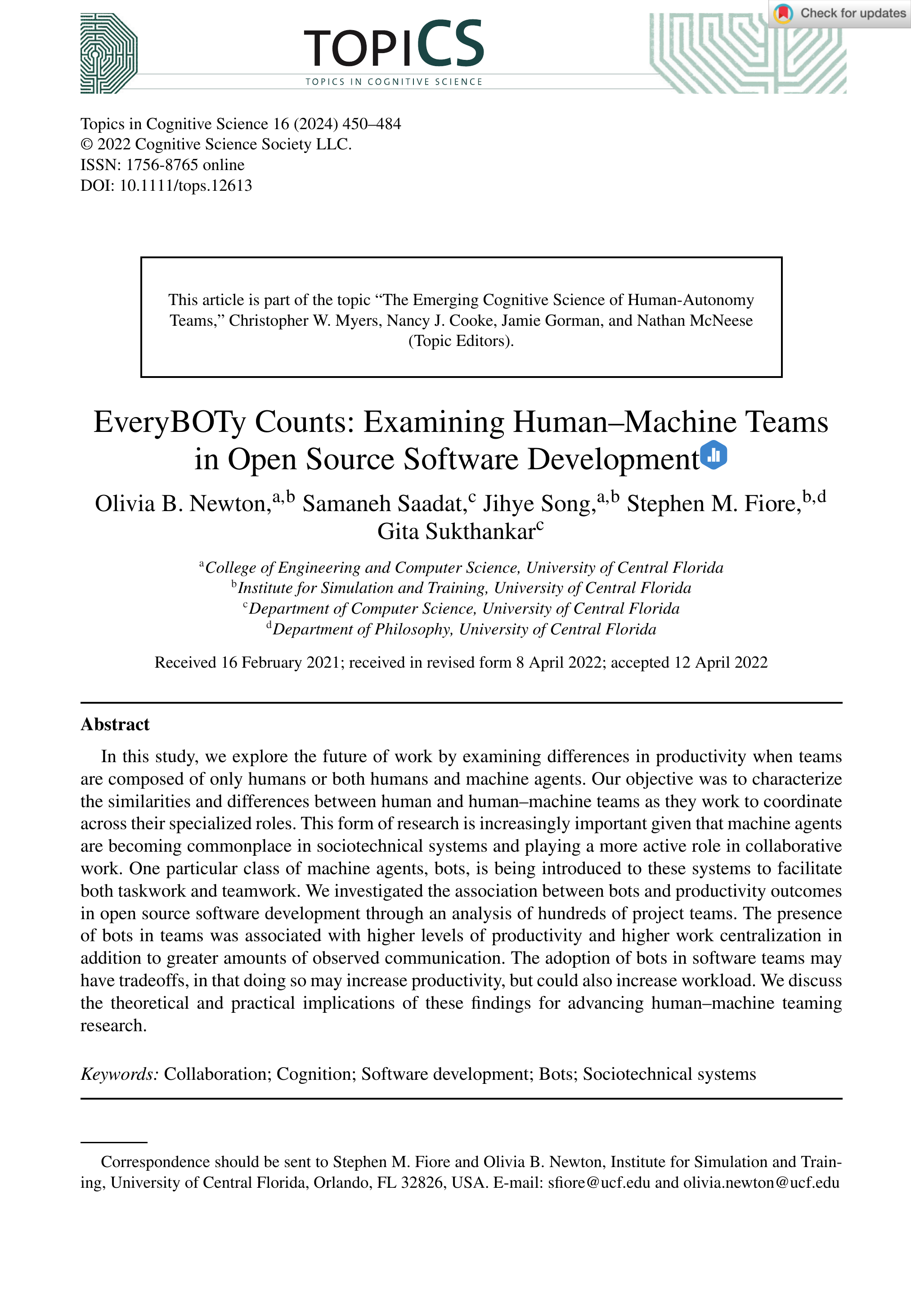 First page preview of Paper Title 1